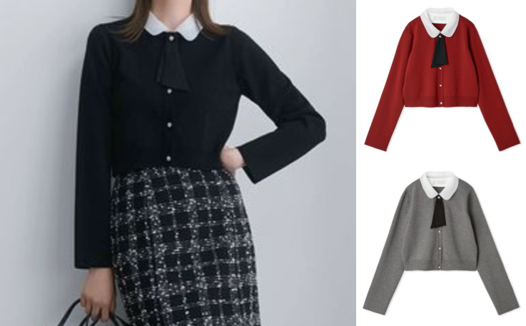 CELFORD（セルフォード）ブラックのカーディガン