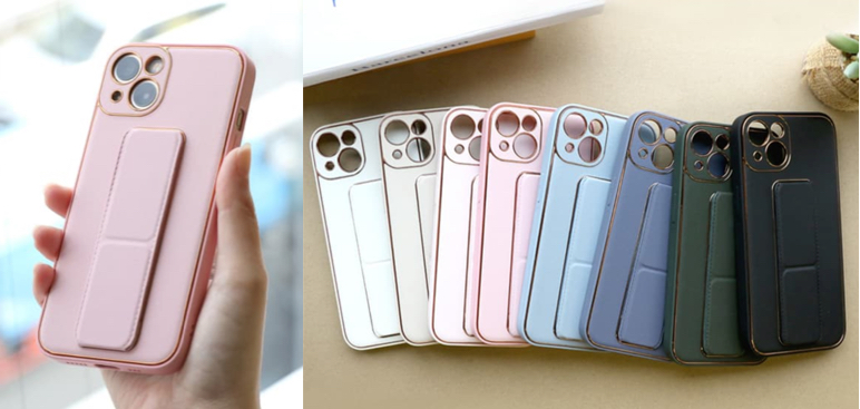 ピンクのスマホケース