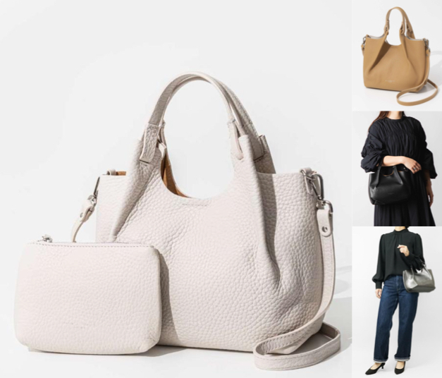 GIANNI CHIARINIホワイトのバッグ