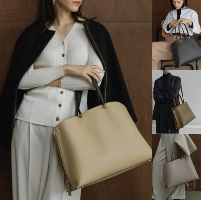 ROPE'(ロペ)ベージュのトートバッグ