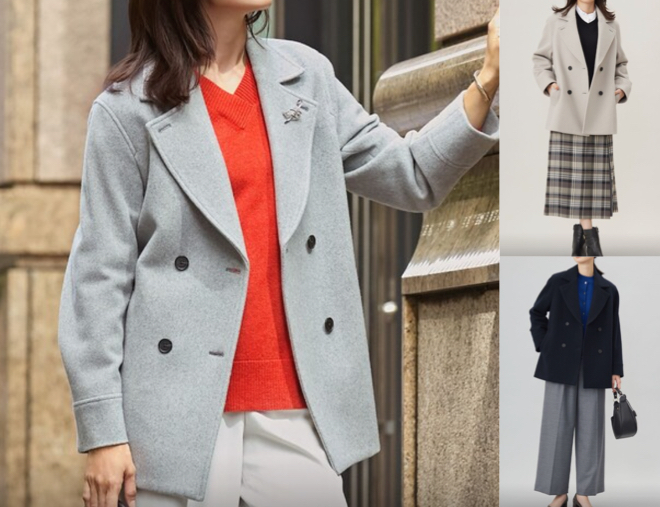 J.PRESSJackal 140sソフトメルトン Pコート