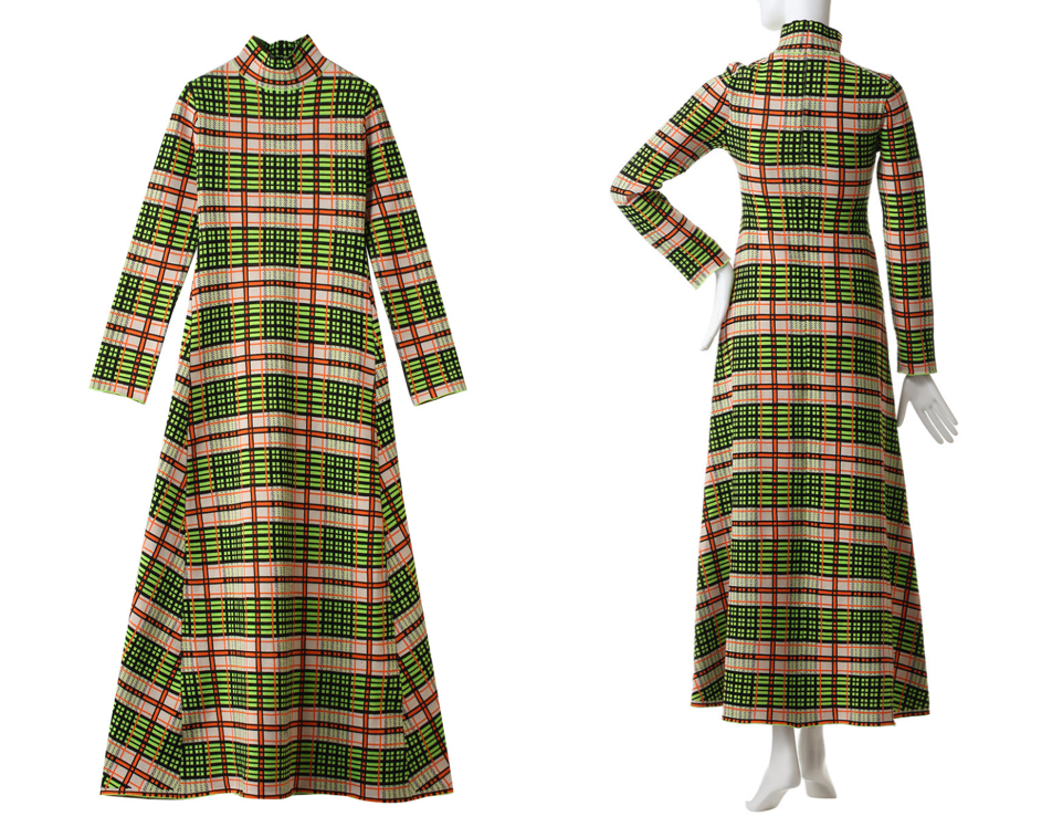 nagonstans グリーンのワンピース