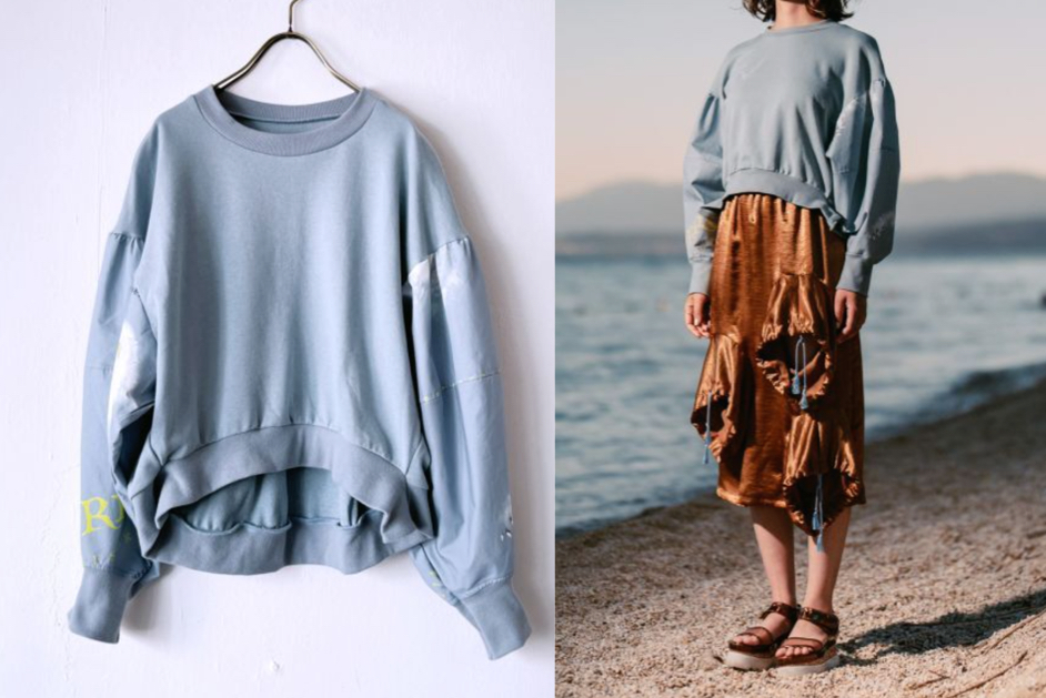 RBTXCO（アールビーティー）
ブルーのスウェット