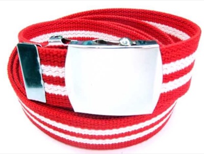 赤いラインベルト