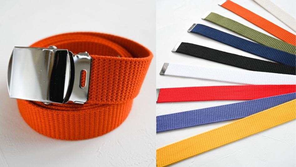 Editors Draw(エディターズドロー)オレンジのベルト