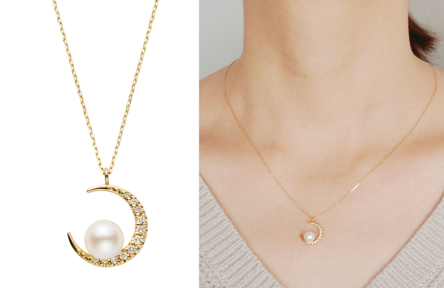 Vendome Aoyama（ヴァンドーム青山）ゴールドxパールのネックレス