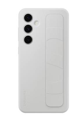 グレーのスマホケース