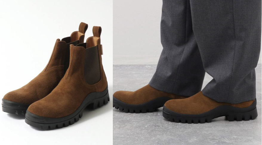 Hender Scheme (エンダースキーマ) ブラウンのブーツ