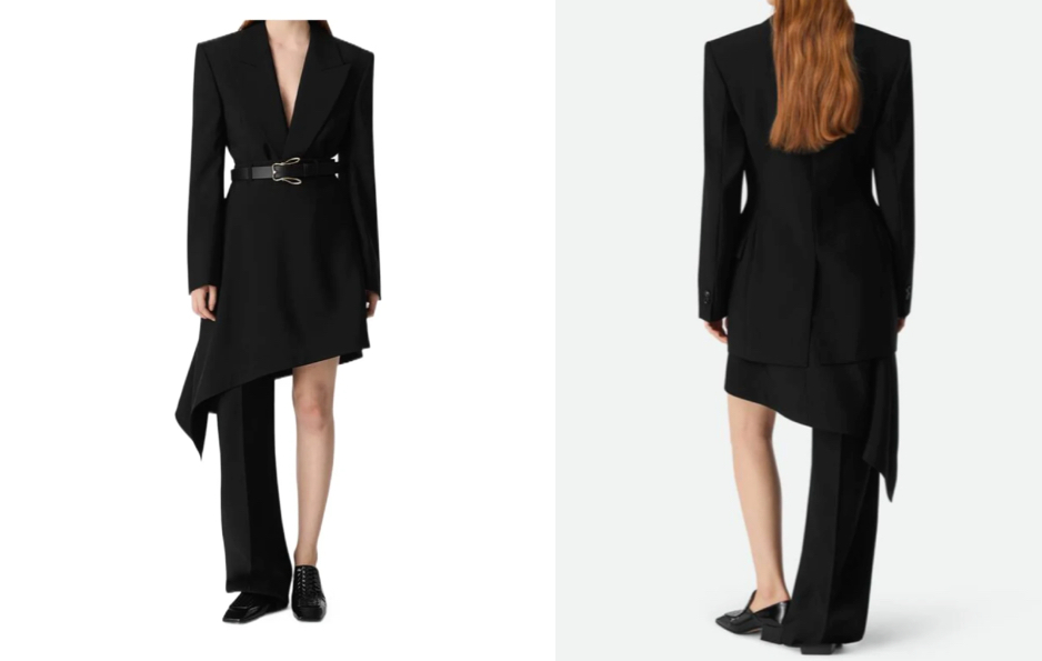 Bottega Venetaブラックのジャケット