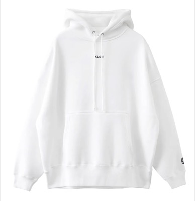 KLON（クローン）ホワイトのパーカー