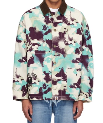 A BATHING APE（アベイシングエイプ）カモフラ柄ジャケット