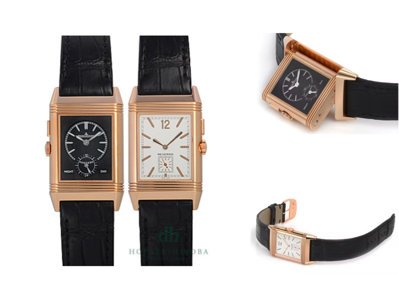 Cartierブラックベルトの腕時計