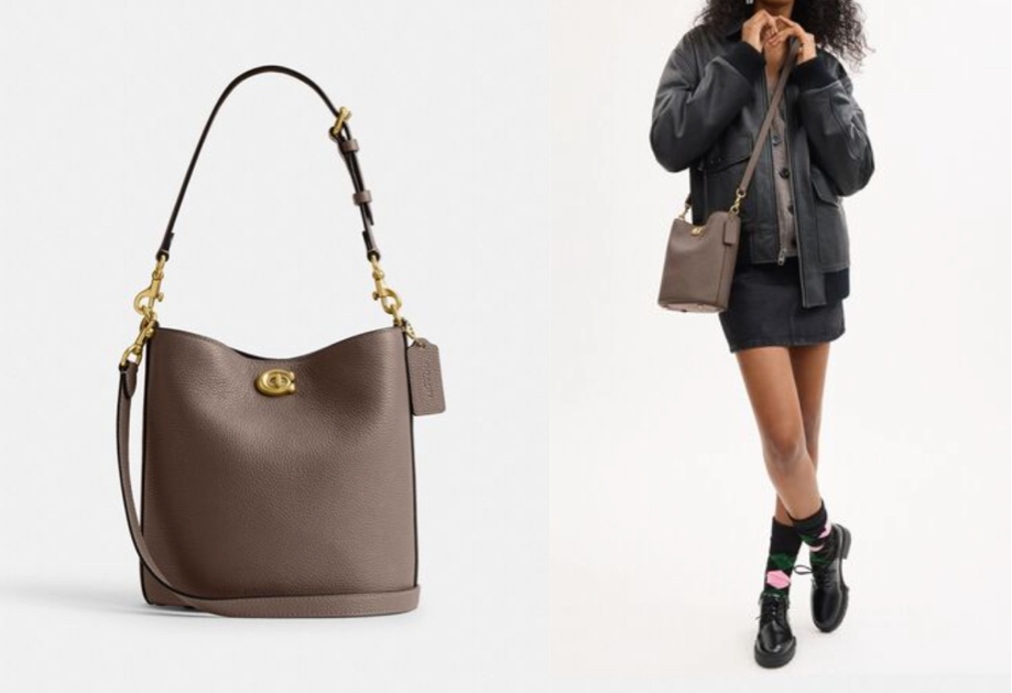 COACH（コーチ）ブラウンのトートバッグ