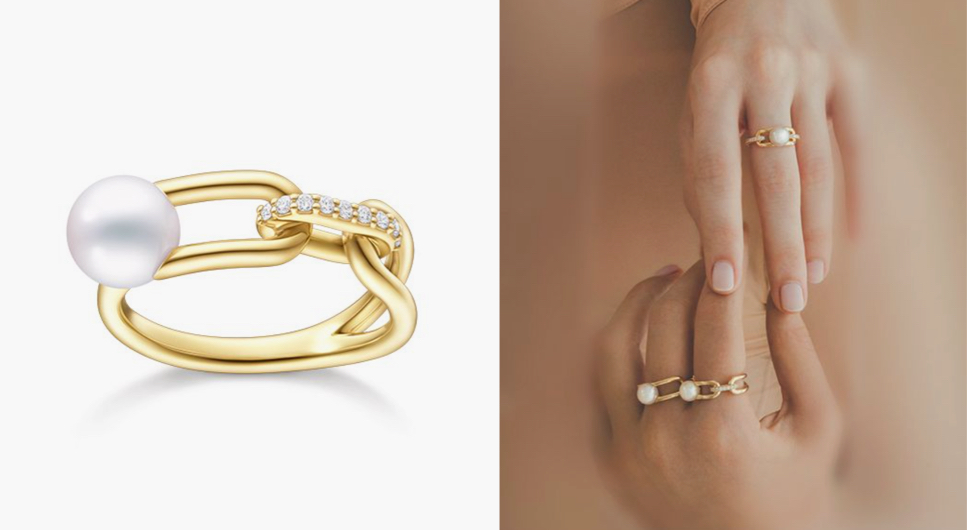 TASAKI（タサキ）ゴールドxパールのリング（指輪）