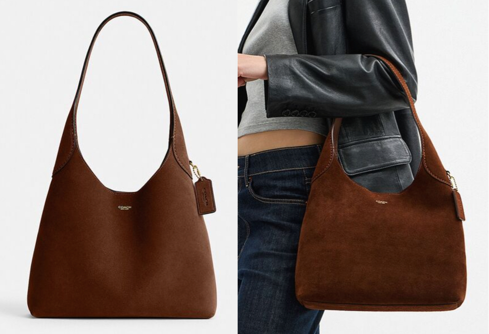 COACH（コーチ）ブラウンのショルダーバッグ