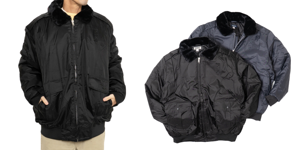 Edwards（エドワーズ）ブラックのナイロンジャケット