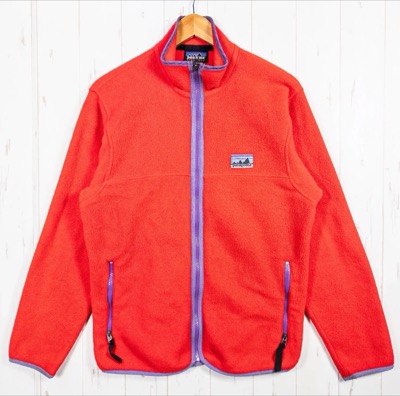 Patagonia（パタゴニア）オレンジのフリースジャケット