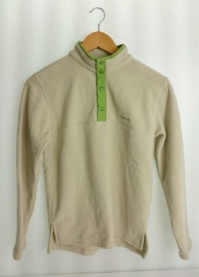 AIGLE（エーグル）ベージュ系のフリーススウェット