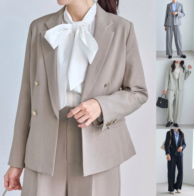 ROPÉ PICNICベージュのジャケット