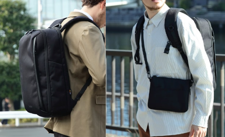 Evoon マルチガジェットパック・容量23Lブラックのバックパック