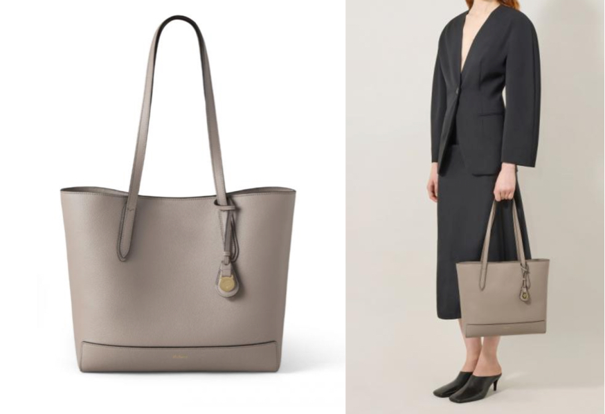 MULBERRY（マルベリー）グレージュのトートバッグ
