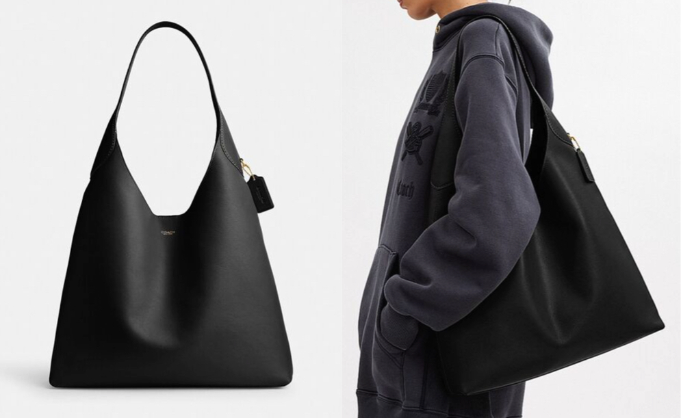 coachブラックのショルダーバッグ