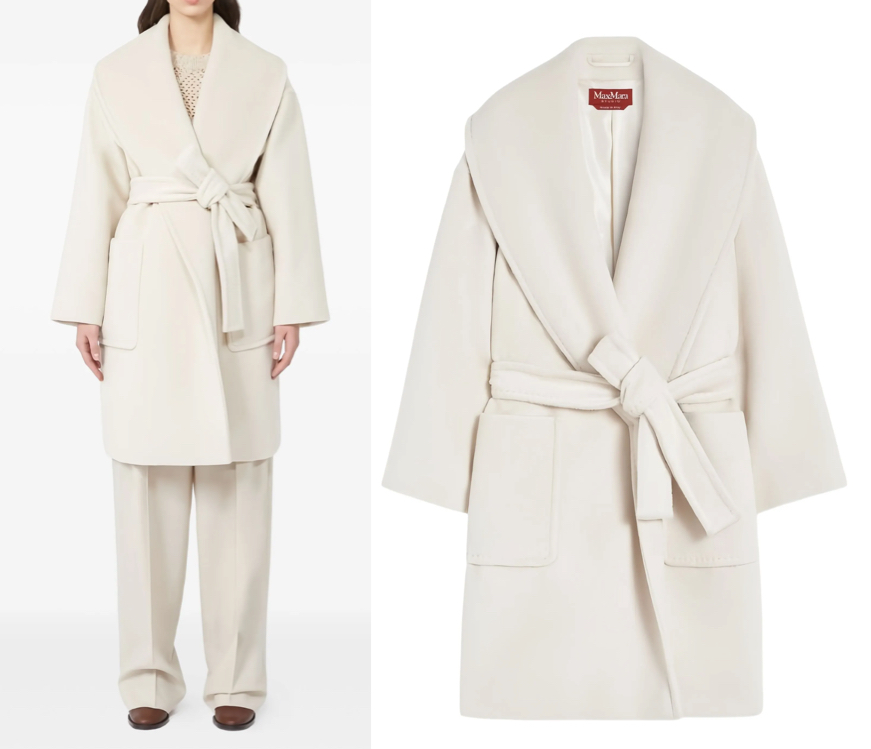 Max Mara
ホワイトのロングコート