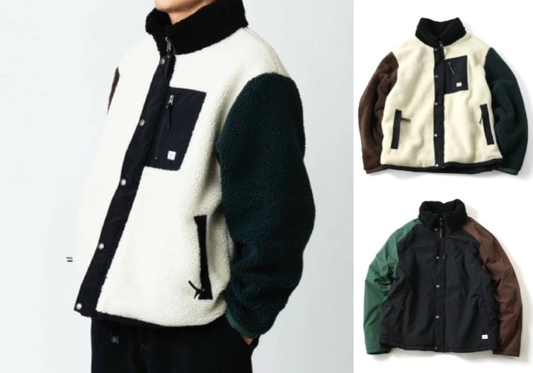 gym master（ジムマスター）ホワイトのマウンテンジャケット