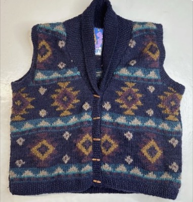 Vintage Vest ネイビーのベスト