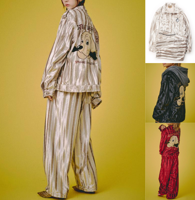 GALFYシルバーホワイトのジャケット