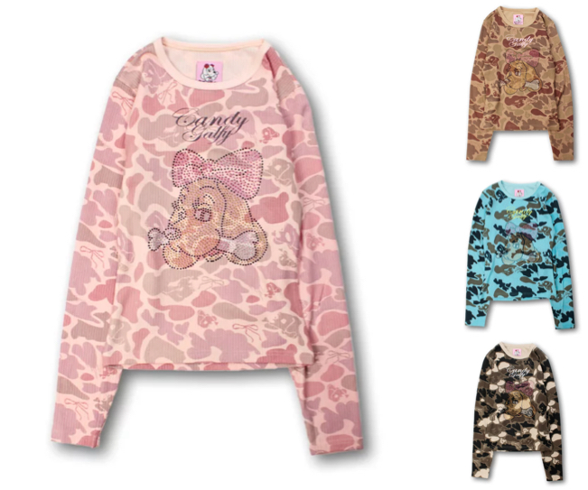 CANDY GALFYピンクのカットソー