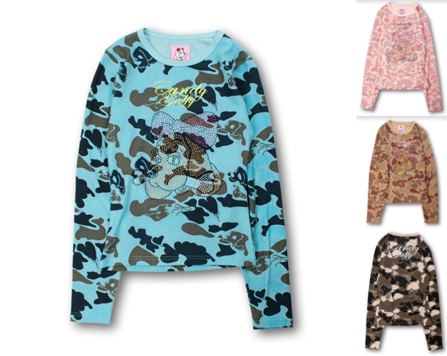 CANDY GALFYブルーのカットソー