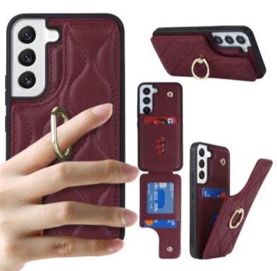 ボルドーのスマホケース