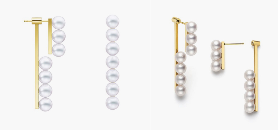 TASAKI（タサキ）ゴールド×パールピアス