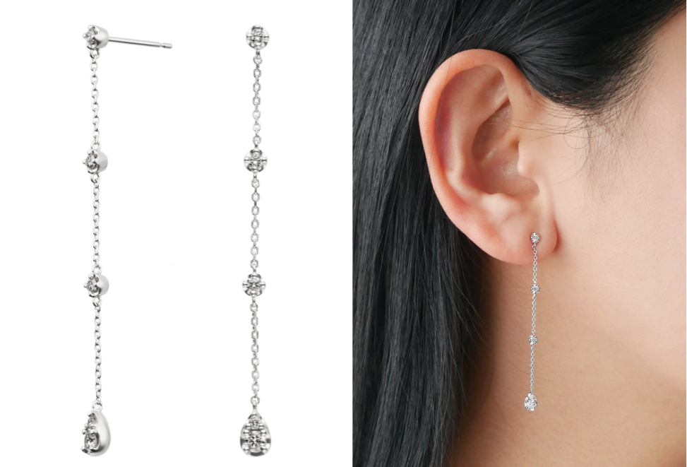 Vendome Aoyamaダイヤモンドピアス