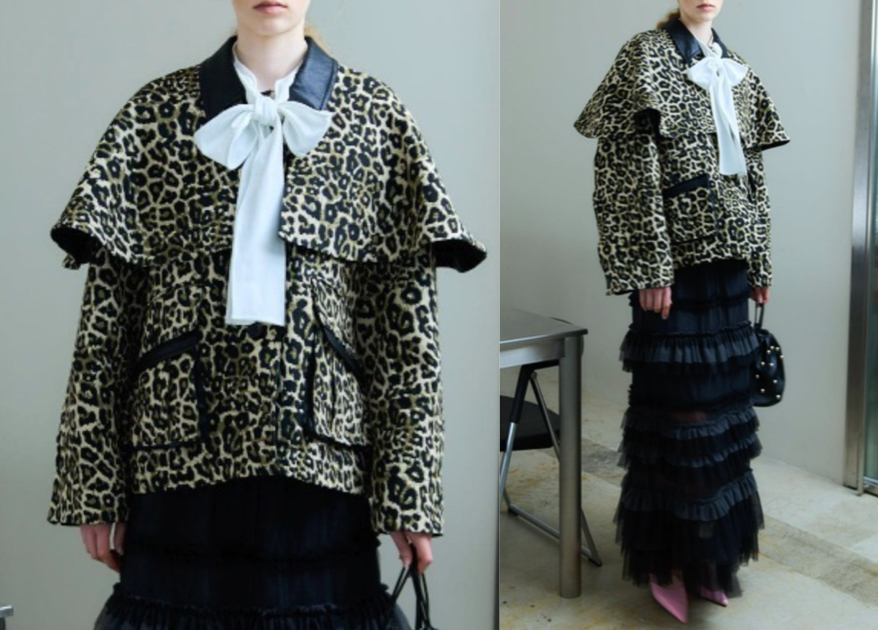 MAISON SPECIALレオパード柄ジャケット