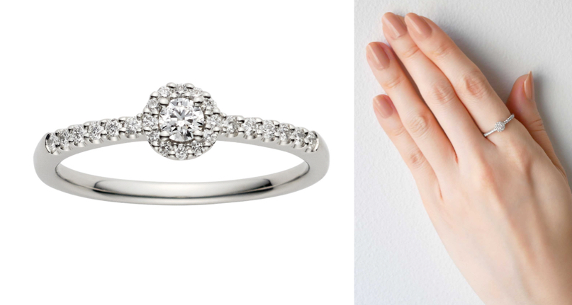 Vendome Aoyama(ヴァンドーム青山)シルバーxダイヤのリング