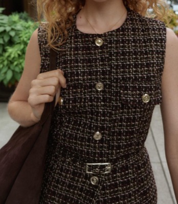 ZARA(ザラ)ブラックのベスト