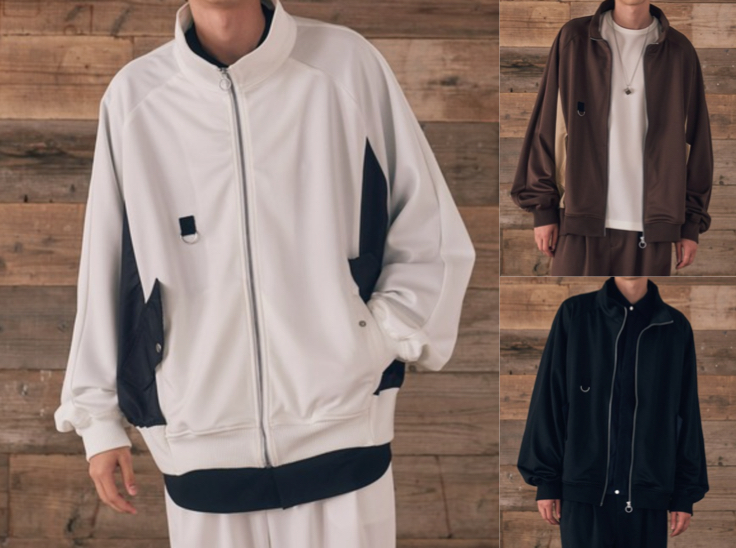 DOOPZ(ドープス)ライトベージュのトラックジャケット