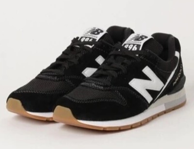 New Balance（ニューバランス）ブラックのスニーカー