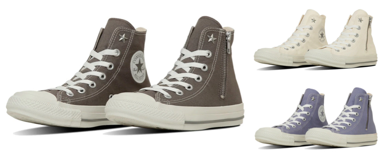 CONVERSE（コンバース）グレーのハイカットスニーカー