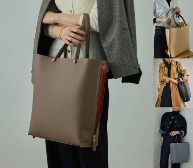 ROPÉグレージュのトートバッグ