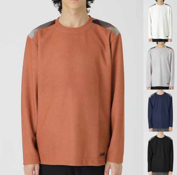 BLACK LABEL CRESTBRIDGEオレンジのニット