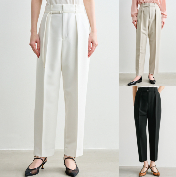 LOUNIE(ルーニィ)ホワイトのパンツ