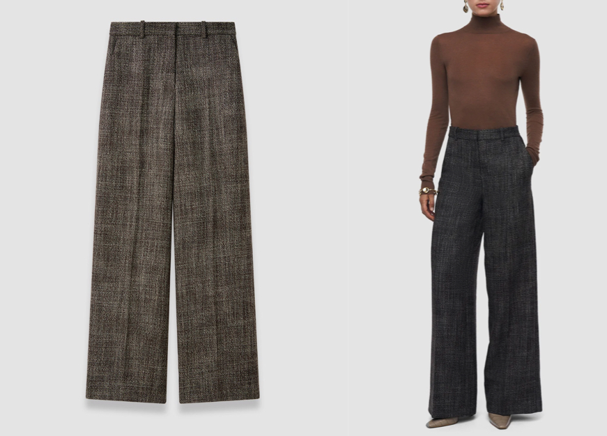 JOSEPHブラウンのパンツ