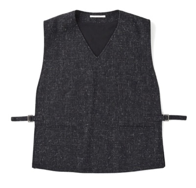 OLD JOE BRAND（オールドジョー）ブラックのサイドスリットベスト