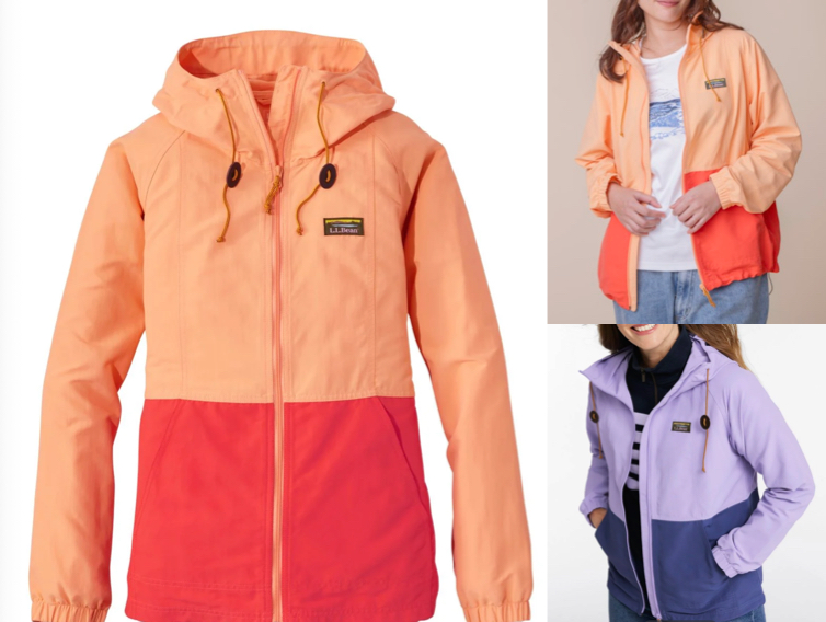 L.L.Bean
オレンジ×レッドのジャケット