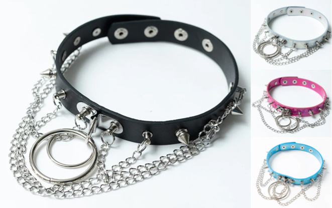 ACDCRAG（エーシーディーシーラグ）ブラックのチョーカー