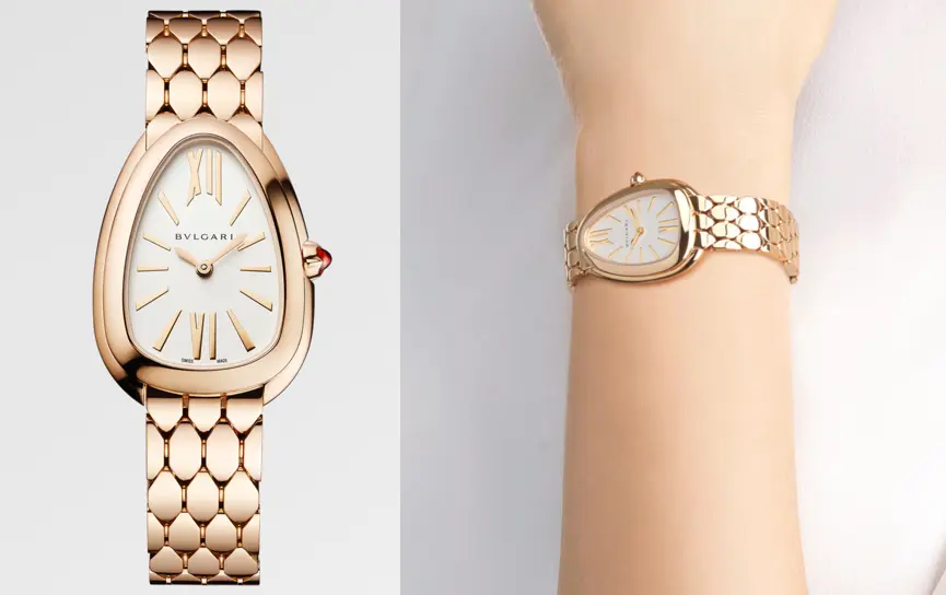BVLGARI（ブルガリ）ゴールドの腕時計