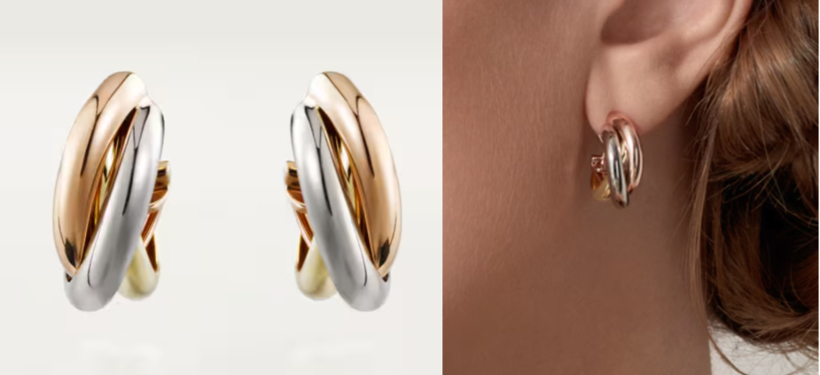 Cartier（カルティエ）マルチゴールドのイヤリング